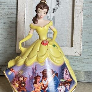 Disney Belle Figurine in Yellow Dress